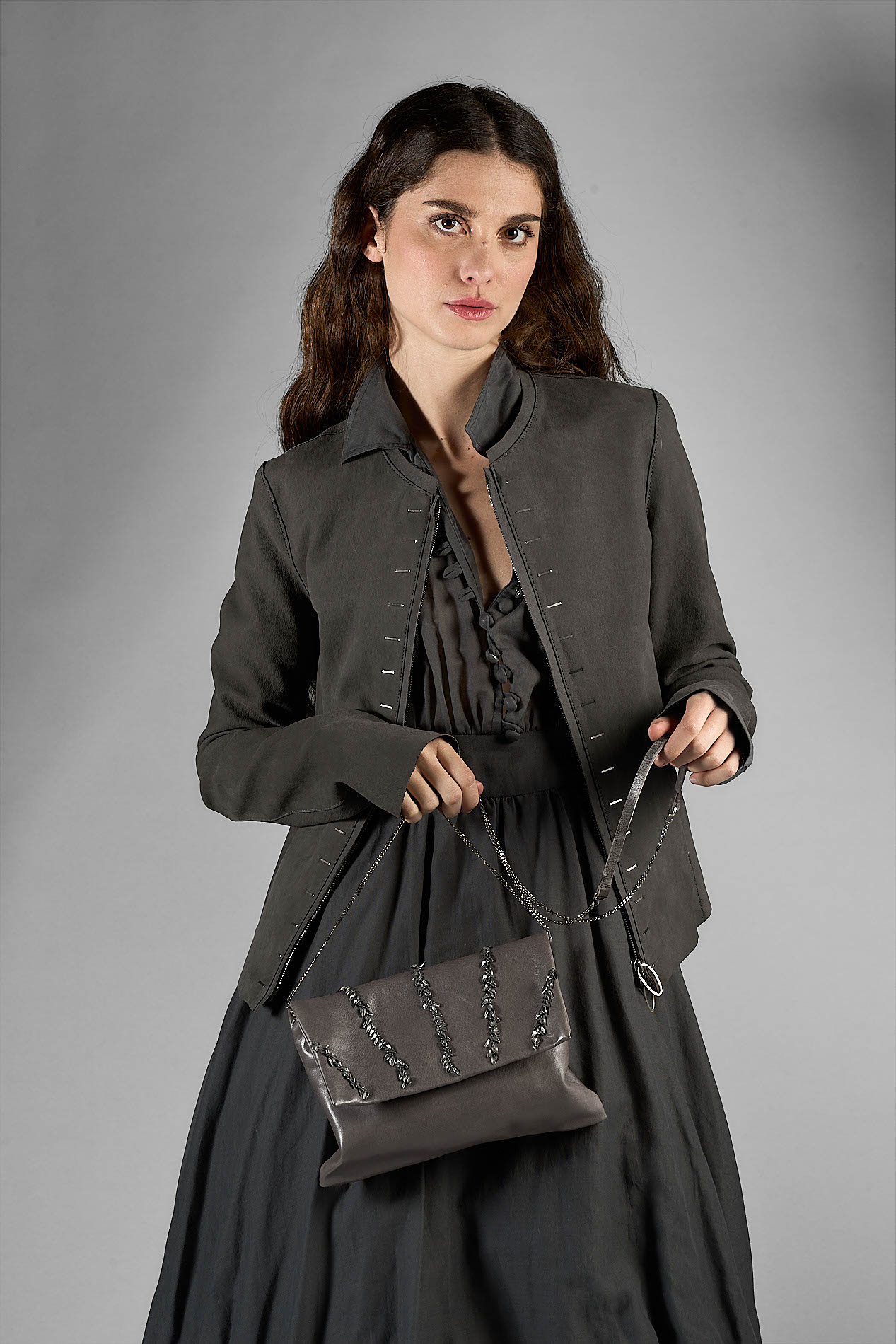 daniele basta leather and silver bags - DETAIL 2